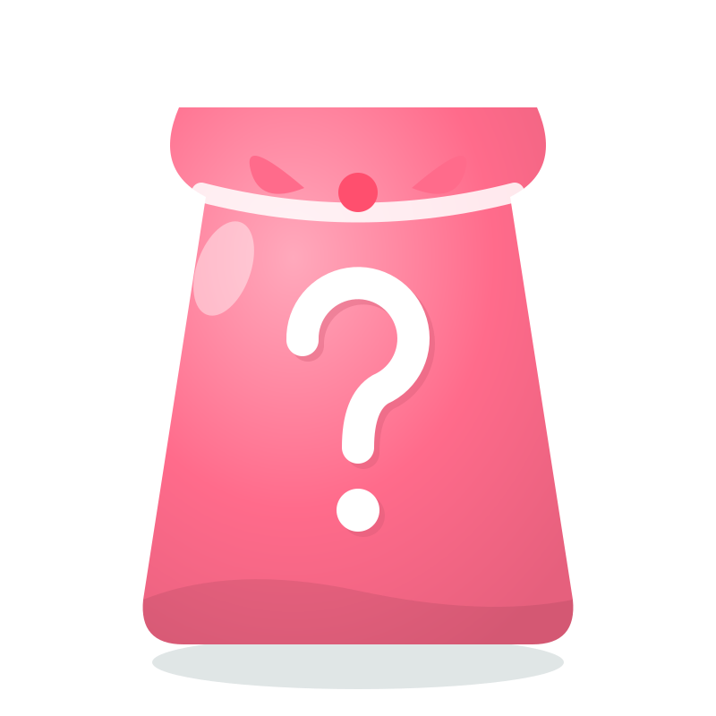 A coral mystery pack bag